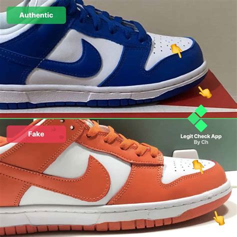 off white nike dunk real vs fake|nike dunks false symbols.